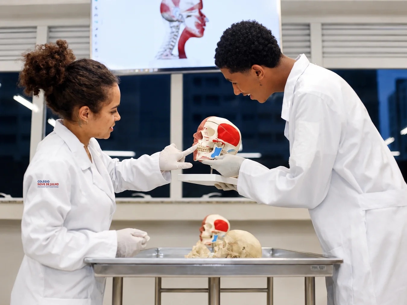 Espaço de laboratório da unidade Vila Prudente