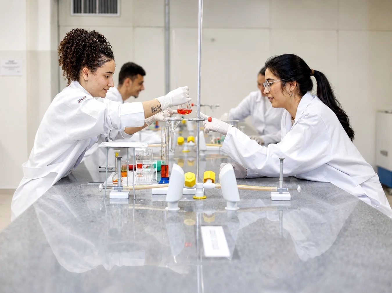 Laboratório de Química da unidade Vila Prudente