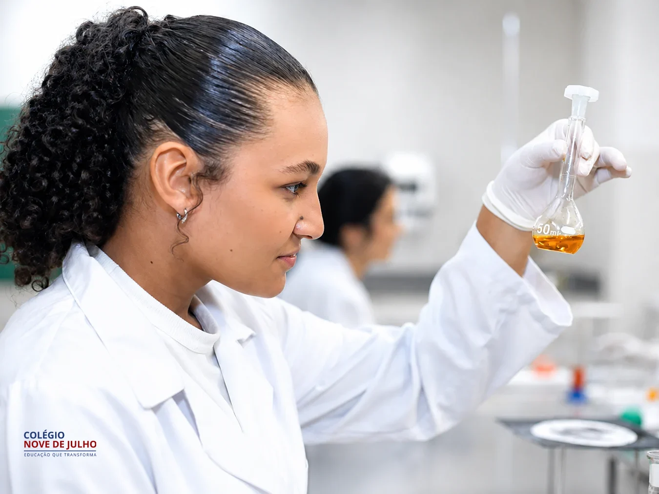 Equipamentos do laboratório de Química da unidade Vila Prudente
