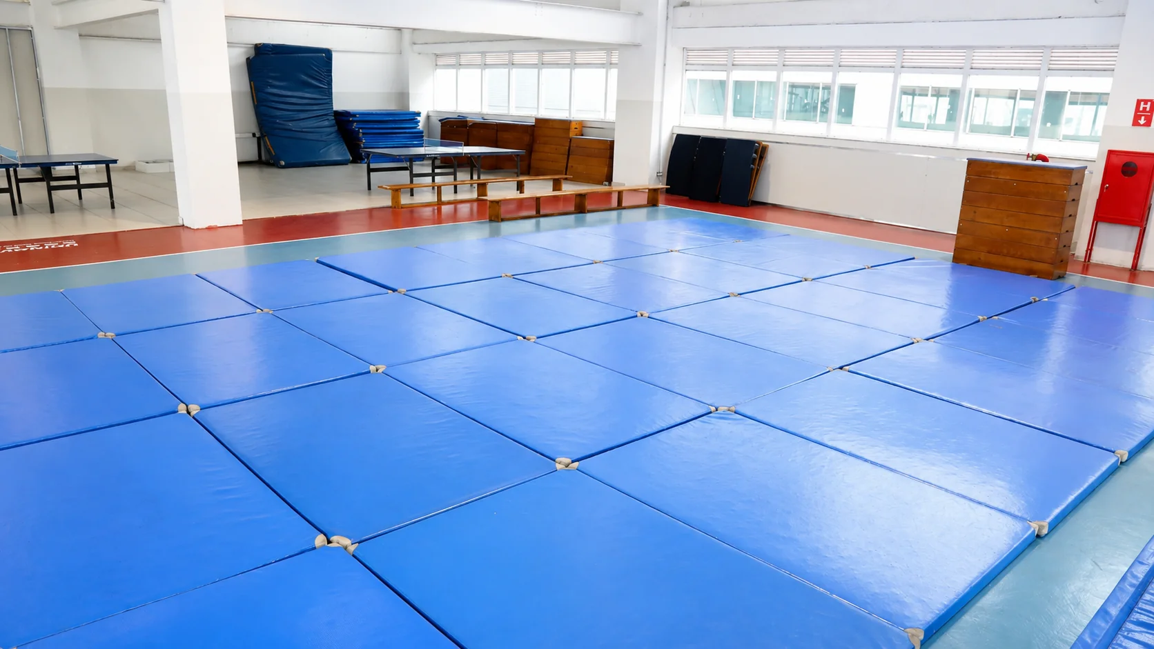 Espaço esportivo da unidade Vila Prudente
